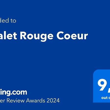Chalet Rouge Coeur Bex Екстер'єр фото