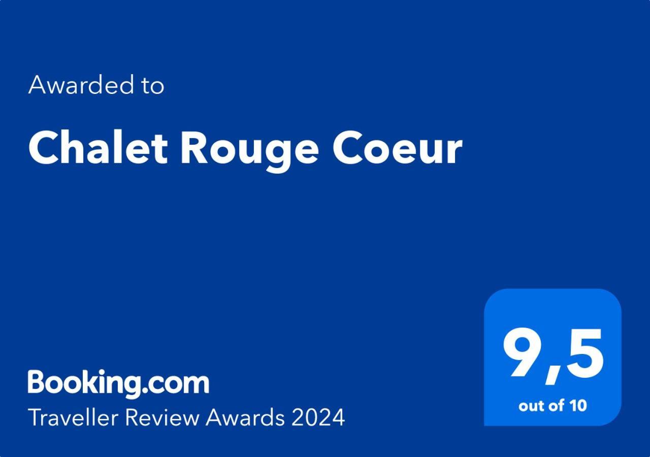 Chalet Rouge Coeur Bex Екстер'єр фото