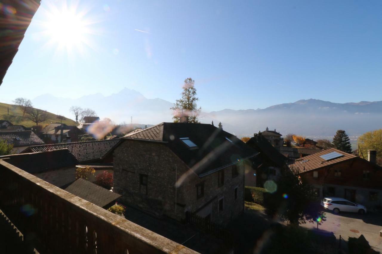 Chalet Rouge Coeur Bex Екстер'єр фото