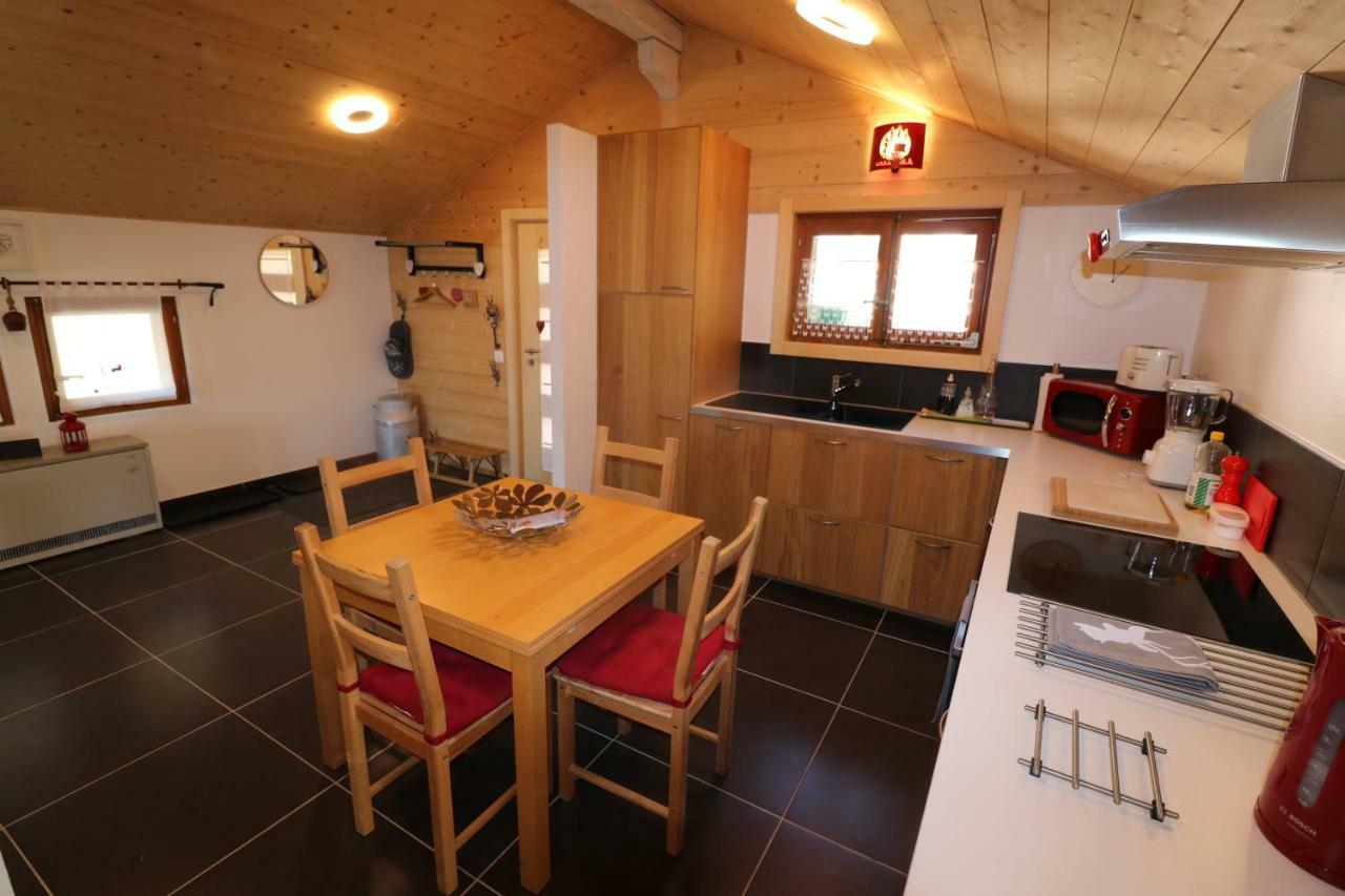 Chalet Rouge Coeur Bex Екстер'єр фото