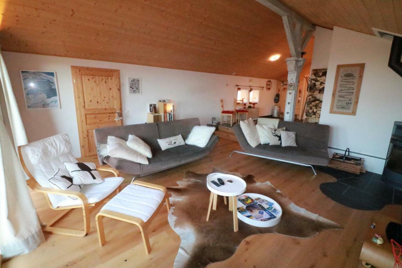 Chalet Rouge Coeur Bex Екстер'єр фото