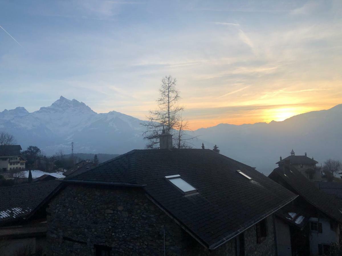 Chalet Rouge Coeur Bex Екстер'єр фото